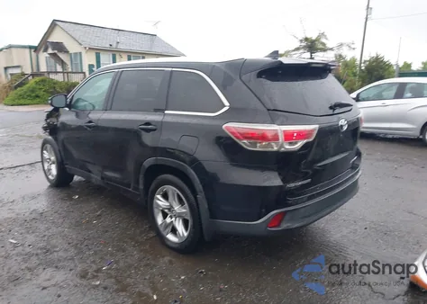 2016 Toyota Highlander Limited Platinum V6 из США, поврежденный, VIN 5TDDKRFH4GS299299